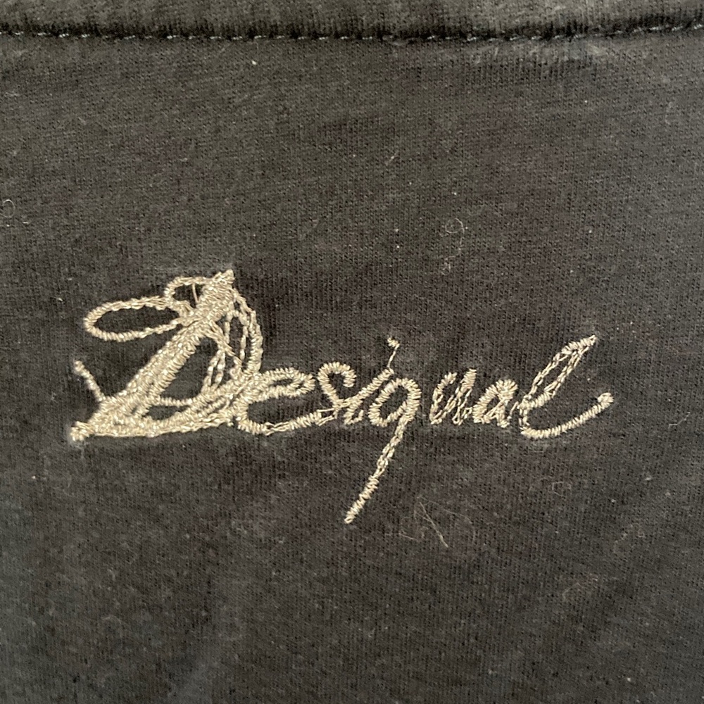 Desigual Navy Floral Long Sleeve Top - Picture 2 of 8